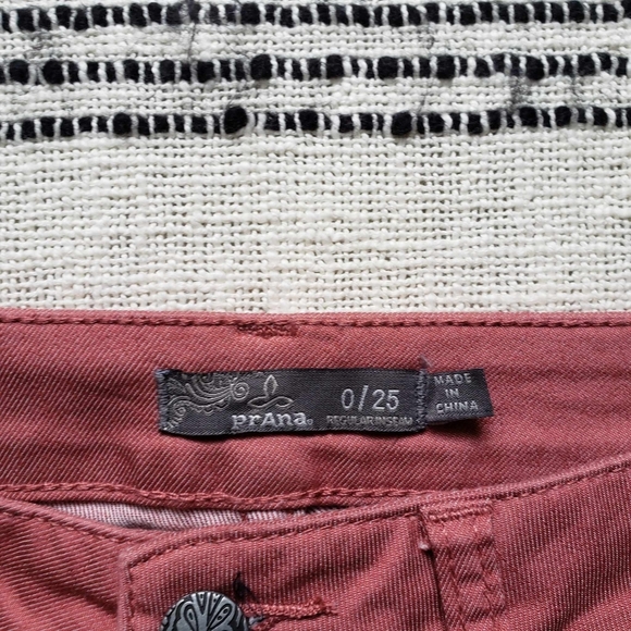 Prana Kara Jeans Organic Cotton Mauve Dusty Rose Pink Low Rise Jean - NWOT - Picture 7 of 12